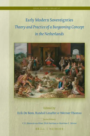 Cover of Early Modern Sovereignties