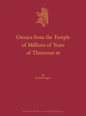 Cover of Ostraca from the Temple of Millions of Years of Thutmose III