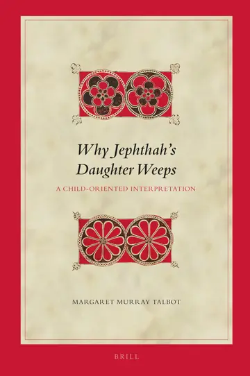 Cover of Why Jephthah's Daughter Weeps