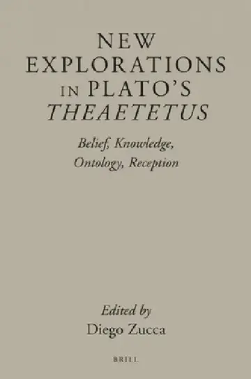 Cover of New Explorations in Plato's Theaetetus