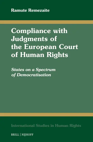 Cover of Compliance with Judgments of the European Court of Human Rights
