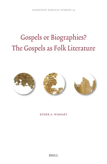 Cover of Gospels or Biographies?