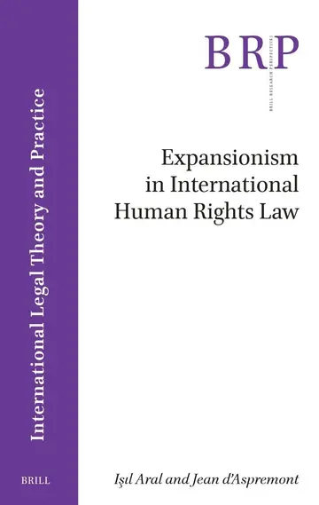 Cover of Expansionism in International Human Rights Law