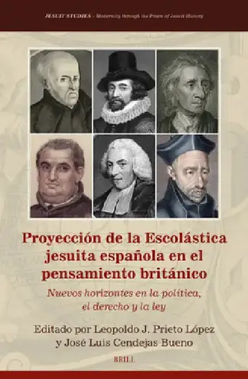 Cover of Proyección de la Escolástica Jesuita Española En El Pensamiento Británico