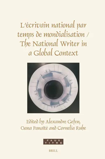 Cover of L crivain national par temps de mondialisation/The National Writer in a Global Context