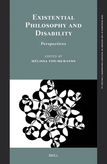 Cover of Existential Philosophy and Disability