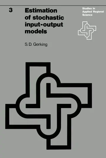 Cover of Estimation of Stochastic Input-Output Models