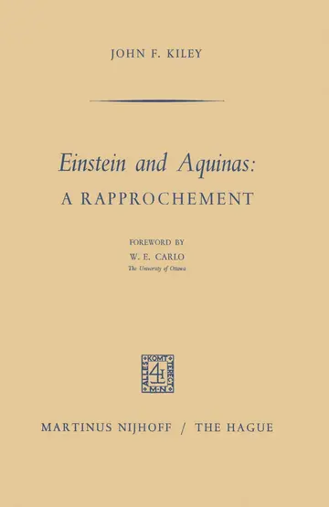 Cover of Einstein and Aquinas