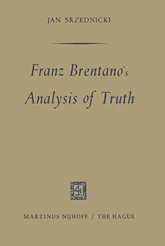 Cover of Franz Brentano's Analysis of Truth