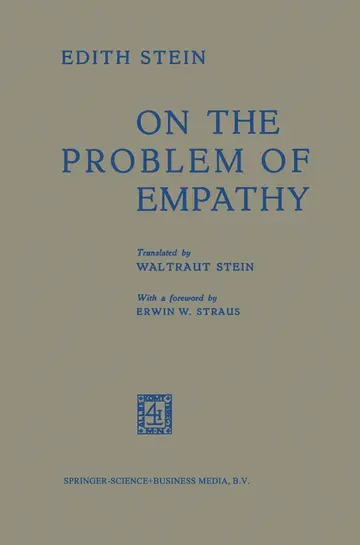 Cover of On the Problem of Empathy
