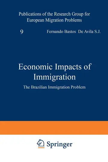 Cover of Economic Impacts of Immigration