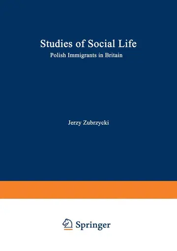 Cover of Polish Immigrants in Britain