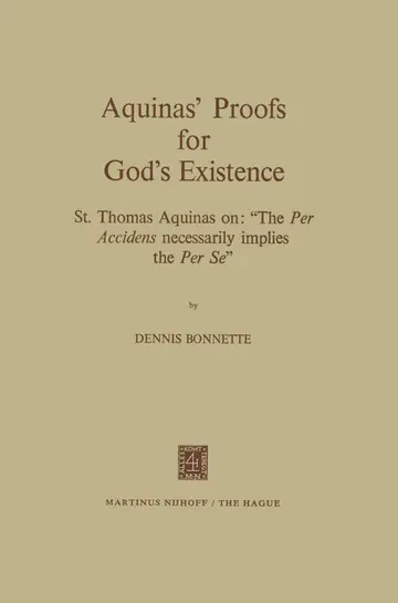 Cover of Aquinas' Proofs for God's Existence