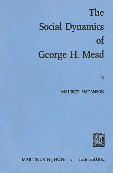 Cover of The Social Dynamics of George H. Mead
