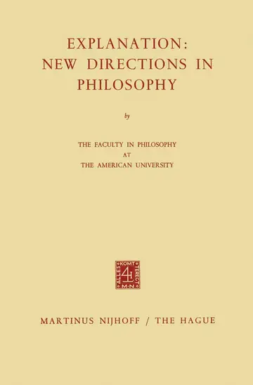 Cover of Explanation