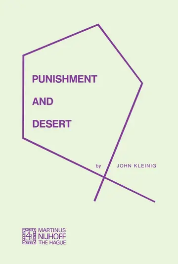 Cover of Punishment and Desert
