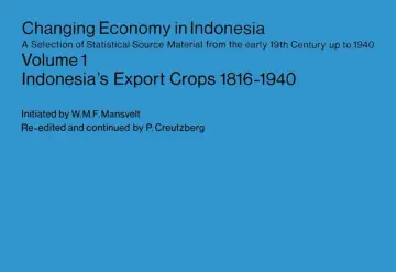 Cover of Indonesia's Export Crops (1819-1940)