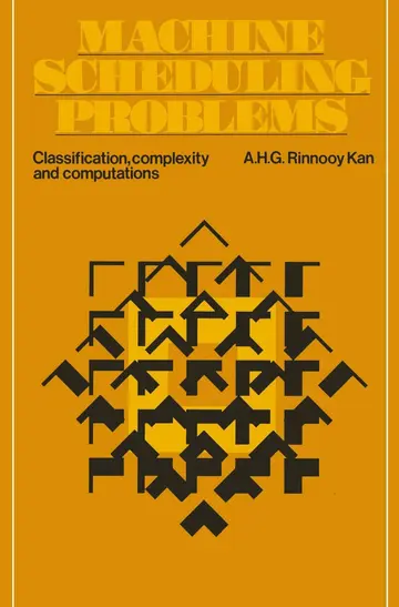 Cover of Machine Scheduling Problems