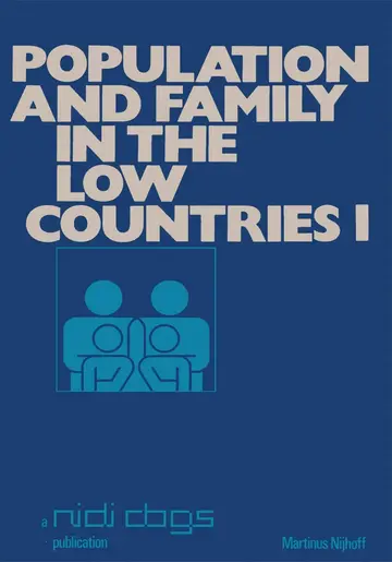 Cover of Population and Family in the Low Countries