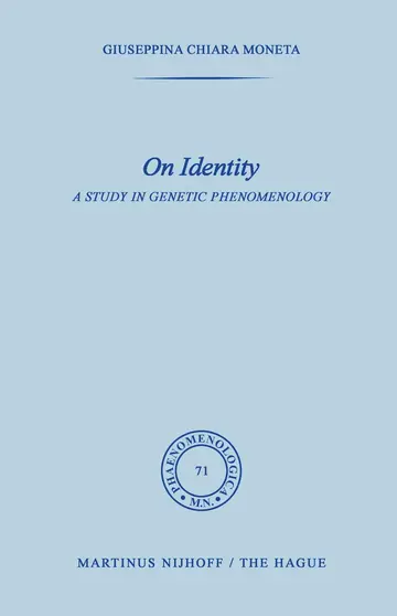 Cover of On Identity