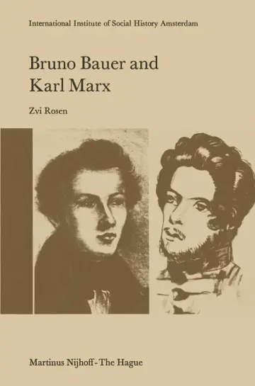Cover of Bruno Bauer and Karl Marx