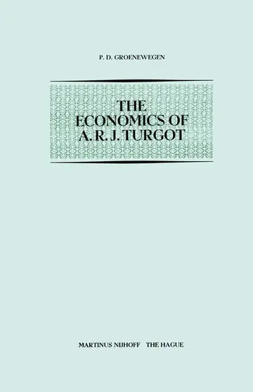 Cover of The Economics of A.R.J. Turgot