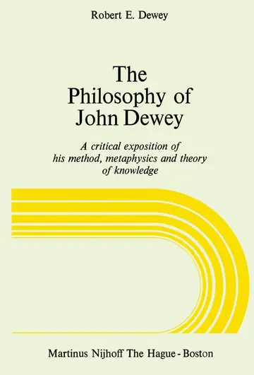 Cover of The Philosophy of John Dewey