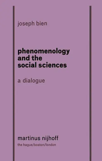 Cover of Phenomenology and the Social Science