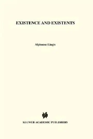Cover of Existence Et Existents