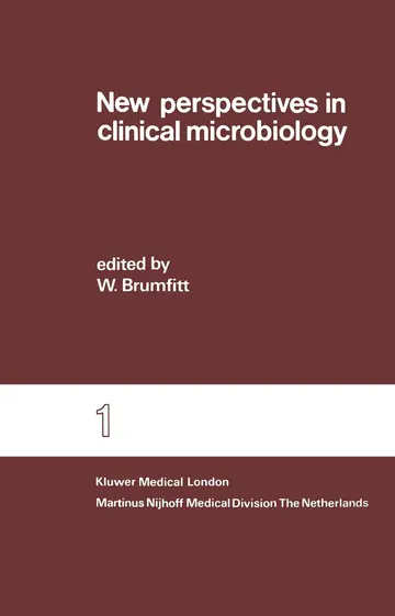 Cover of New perspectives in clinical microbiology