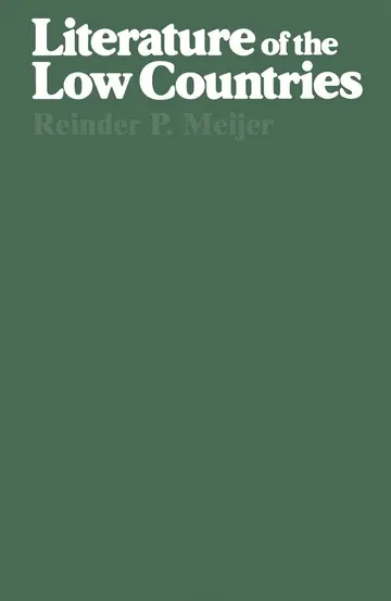 Cover of Literature of the Low Countries