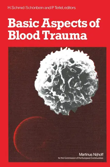 Cover of Basic Aspects of Blood Trauma