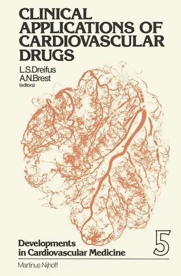 Cover of Clinical Applications of Cardiovascular Drugs