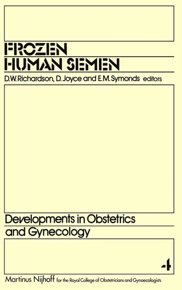 Cover of Frozen Human Semen