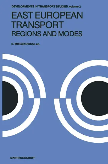 Cover of East European Transport Regions and Modes