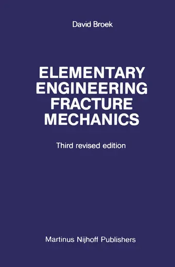 Cover of Elementary Engineering Fracture Mechanics