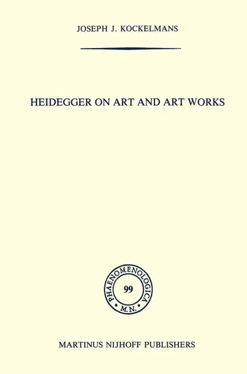 Cover of Heidegger on Art and Art Works