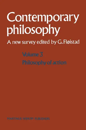 Cover of Philosophy of Action
