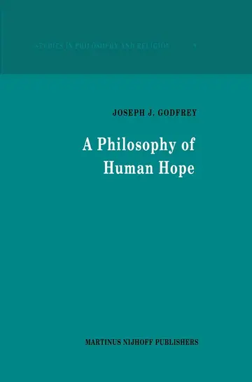 Cover of A Philosophy of Human Hope