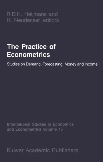 Cover of The Practice of Econometrics
