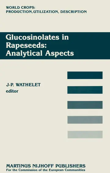 Cover of Glucosinolates in Rapeseeds