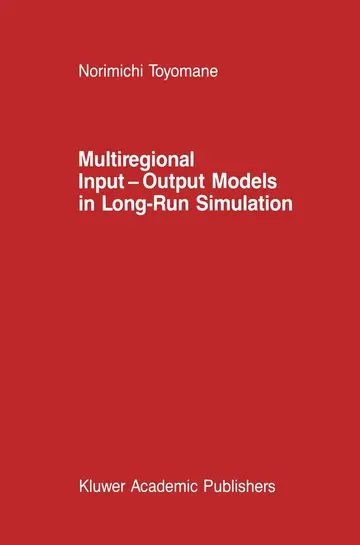 Cover of Multiregional Input ― Output Models in Long-Run Simulation