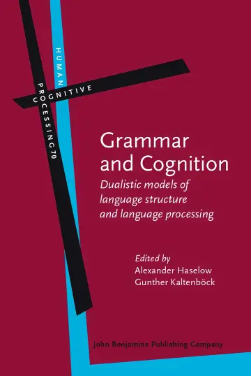 Cover of Grammar and Cognition