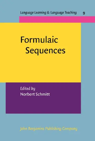 Cover of Formulaic Sequences