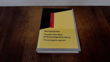 Cover of Towards New Ways of Terminology Description