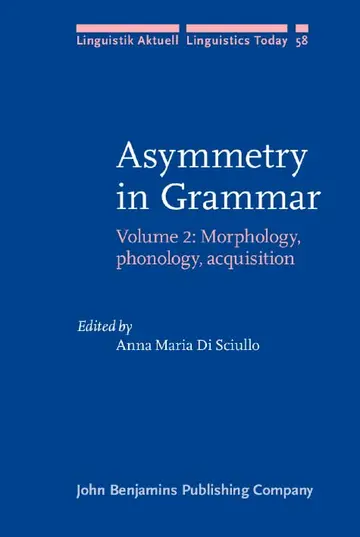 Cover of Asymmetry in Grammar