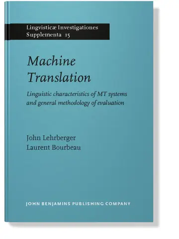 Cover of Machine Translation