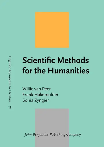 Cover of Scientific Methods for the Humanities