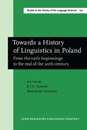 Cover of Towards a History of Linguistics in Poland
