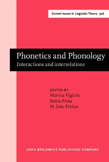 Cover of Phonetics and Phonology